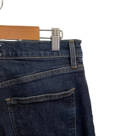 AGOLDE Harper Mid-Rise Wide-Leg Dark Wash Jeans Size 27 - Picture 5 of 8